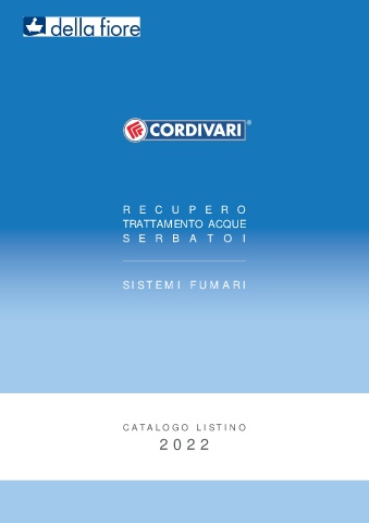 cordivari - listino trattamento acque e sistemi fumari